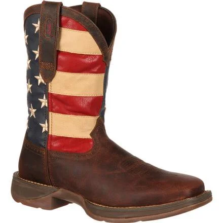 DURANGO REBEL BY PATRIOTIC PULL-ON WESTERN FLAG BOOT STYLE DB5554