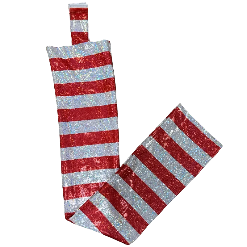 Krazy Horse Red & White Stripe Tail Bag