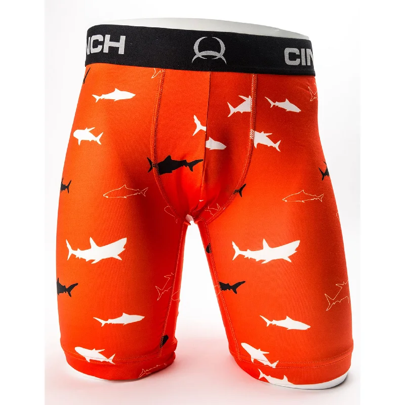 Cinch Orange Shark Boxers