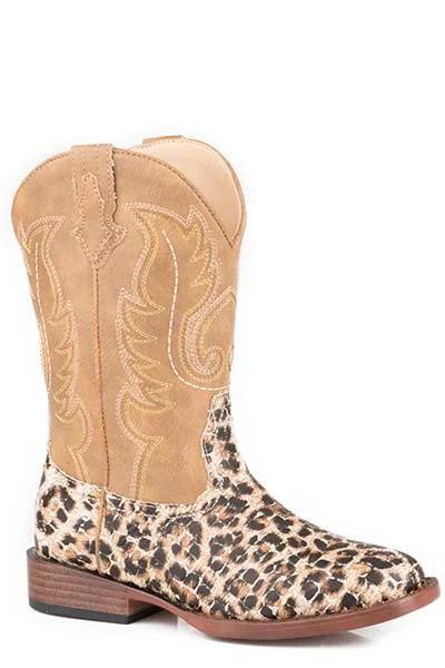 Roper Youth  Girls Glitter Leopard Style 09-119-1901-2800