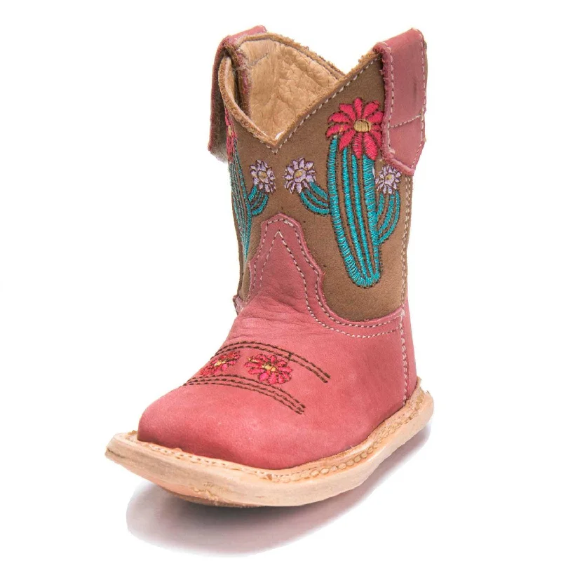 Roper Infant Girls Cowbaby Cactus Western Boots Square Toe Style 09-016-7912-1364