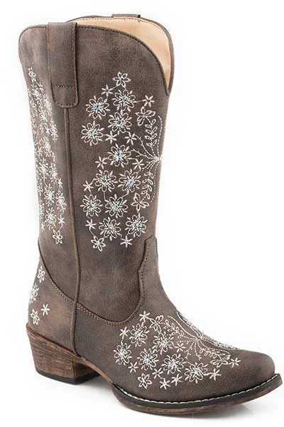 Roper Ladies Riley Floral Boots Style 09-021-1566-3016