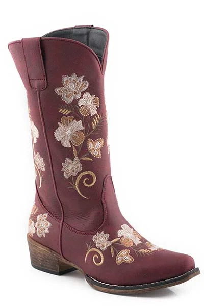 Roper Ladies Riley Floral Boots Style 09-021-1566-3027