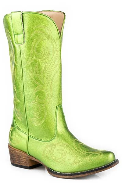 Roper Ladies Riley Metallic Snip Toe Boots Style 09-021-1566-3246