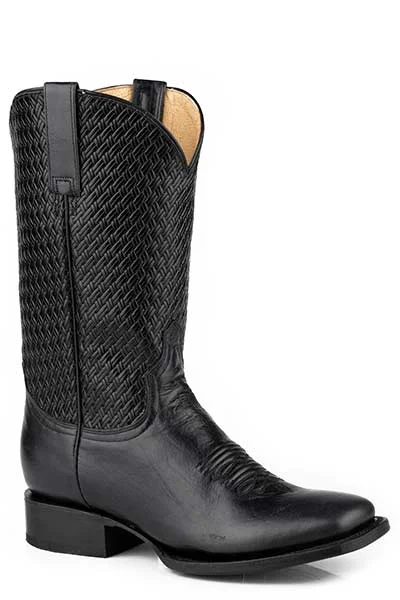 Roper Ladies Round Toe Basketweave Boot Style 09-021-9201-8588