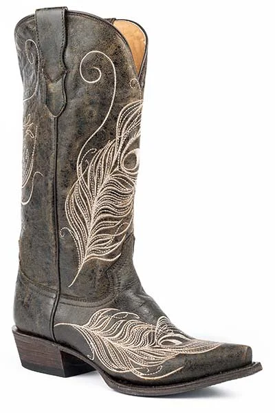 Roper Ladies Snip Toe Feather Boot Style 09-021-9050-0218