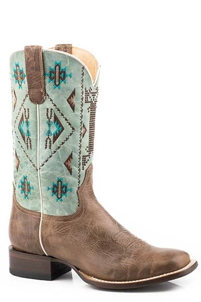 Roper Ladies Square Toe Out West Boot Style 09-021-7016-8381