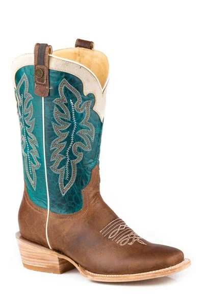 Roper Ladies Square Toe Ride Em Cowgirl Boot Style 09-021-8284-8592