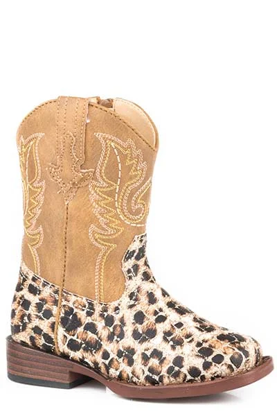 Roper Toddler Glitter Leopard Boots Style 09-017-1901-2800