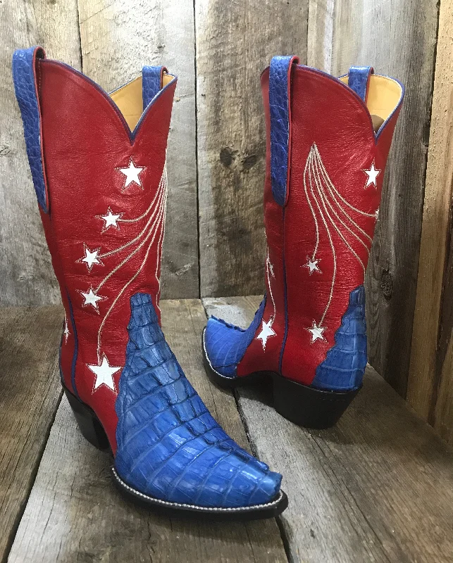 Shooting Stars  Croc Tail & Red Kangaroo  Falconhead Boot  1516 *