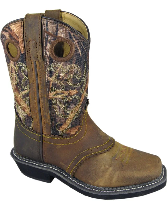 Smoky Mountain Boys Pawnee Western Square Toe Boots Style 3350C