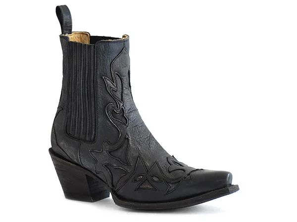 Stetson Ladies Black Cici Snip Toe Boot Style 12-021-5105-0660