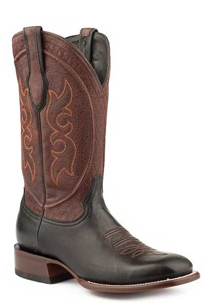 Stetson Mens Bridger Square Toe Boots Style 12-020-1850-0109