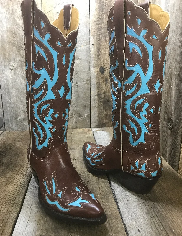 The Sante Fe  Kangaroo  Falconhead Women's Tall  Boot 1542