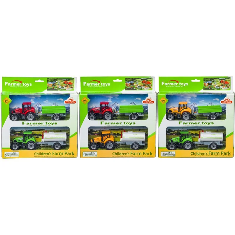 Tractor with Implements 2 Pack