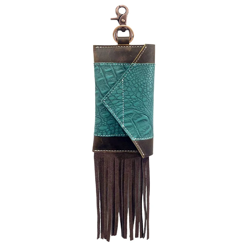 Showman Turquoise Cowhide Phone Case