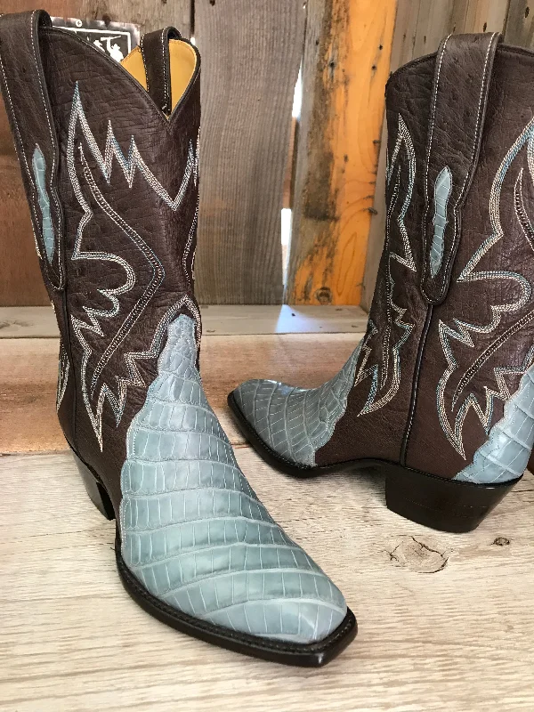 Turquoise Alligator Tres Outlaws Women's Classic Boot 1437