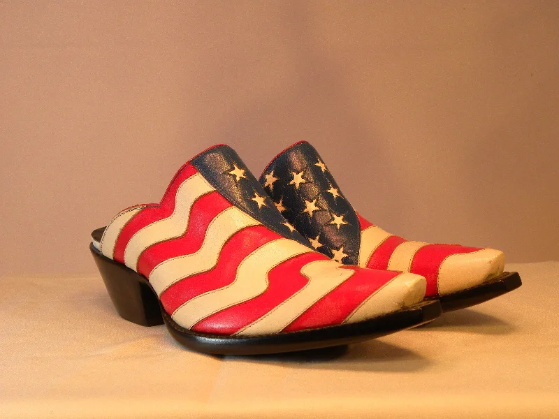 Sold Out USA Flag Tres Outlaws Mule  1395